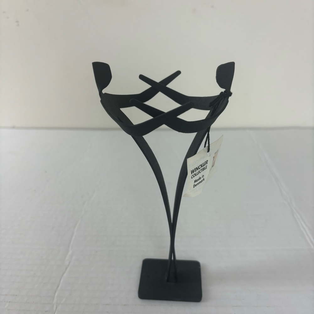 WINCKLER-MCM-“JOY” metal sculpture-Danish Art-NWT